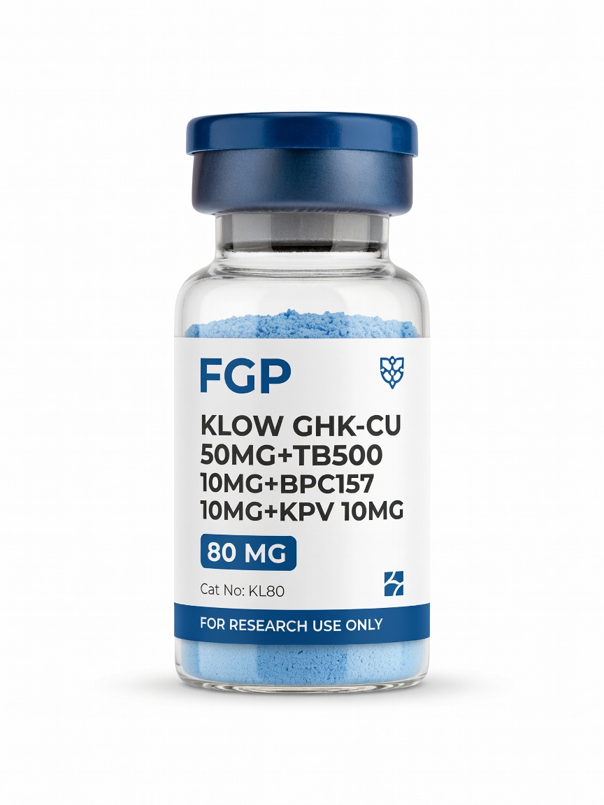 KLOW GHK-CU 50mg+TB500 10mg+BPC157 10mg+KPV 10mg product photo