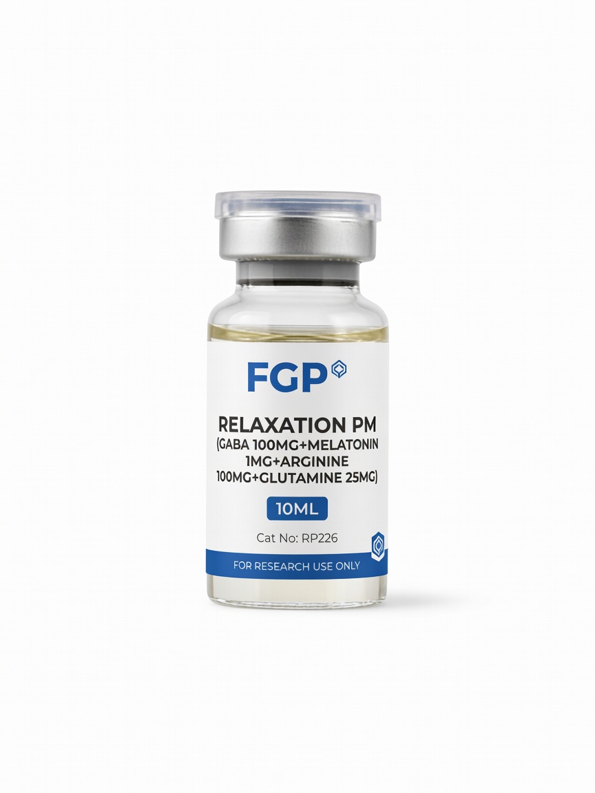 Relaxation PM (GABA 100mg+Melatonin 1mg+Arginine 100mg+Glutamine 25mg) product photo